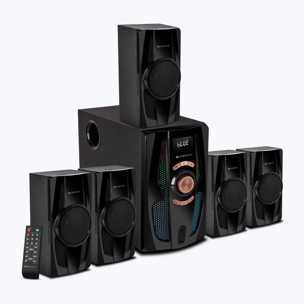 ZEBRONICS BASSO 200 5.1 BT SPEAKER ZEBRONICS BASSO 200 5.1 BT SPEAKER